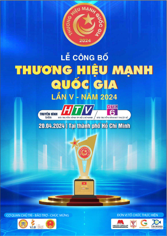 LỄ TRAO GIẢI THƯƠNG HIỆU MẠNH QUỐC GIA 2024 LẦN THỨ IV